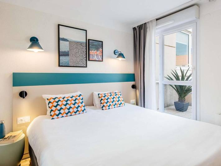 Apartahotel para 2 personas, Se admiten mascotas en Marsella