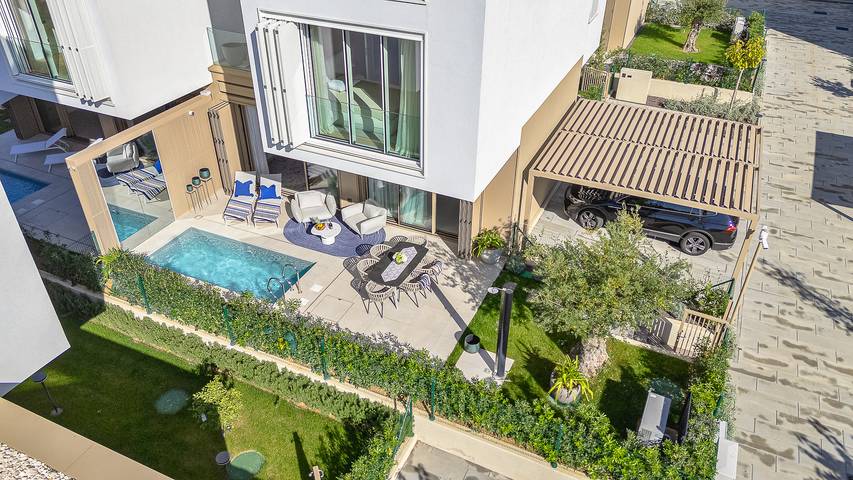 Villa pour 8 personnes, avec vue sur l’océan et jardin à Turanj - 3