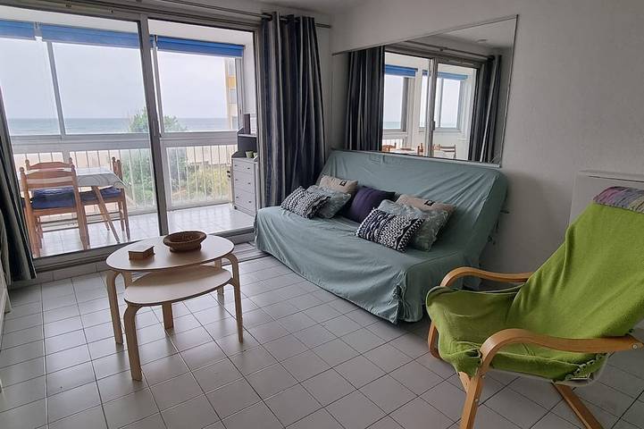 Ganze Wohnung, Appartement 2 Pièces Face à la mer in Valras-Plage, Mittelmeerküste (Frankreich)
