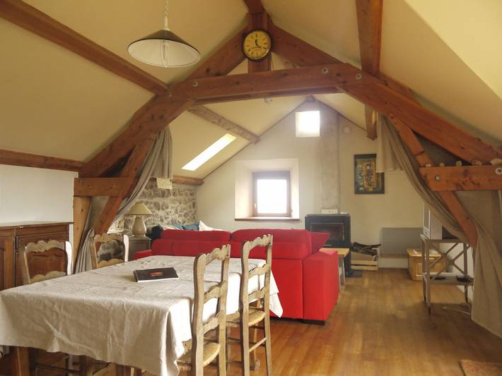 Gîte pour 6 personnes, avec jardin et vue, animaux acceptés à Quézac - 3
