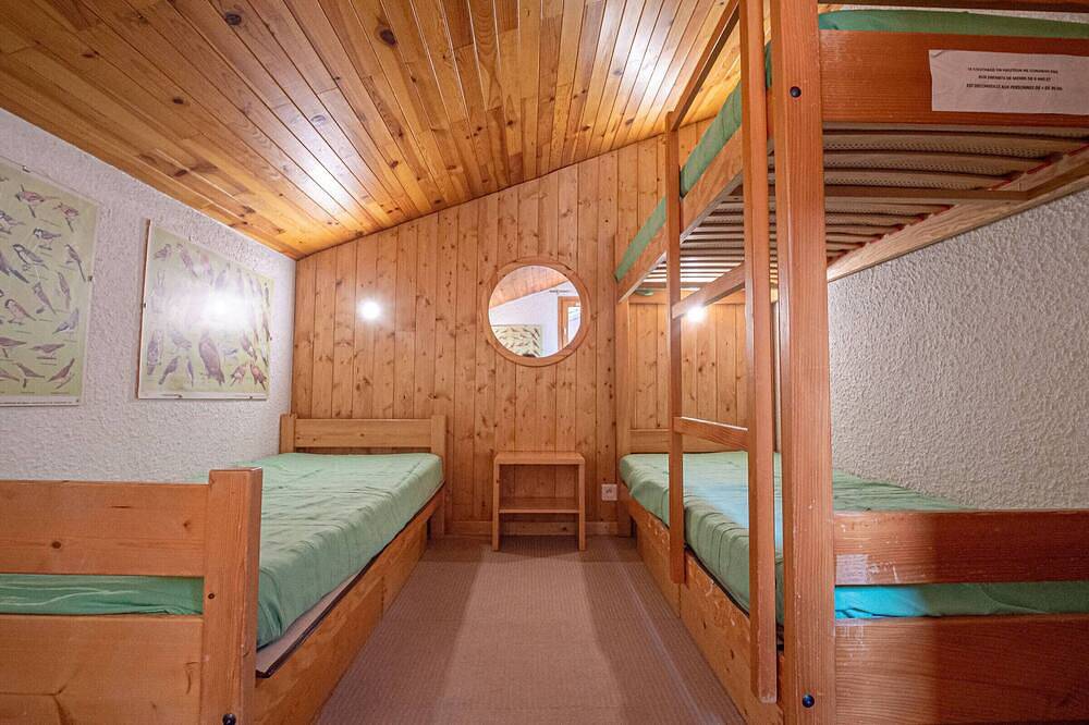 Ganze Wohnung, Zentrales Duplex mit Mezzanine für 6 Personen, direkte Nähe zu Skiliften und Geschäften in Valmorel, Les Avanchers-Valmorel