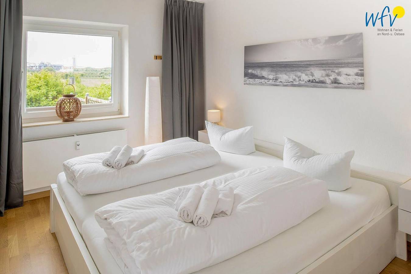 Ganze Wohnung, Komfortable Ferienwohnung Wellenrauschen - mit Kamin & Terrasse auf Langeoog in Langeoog