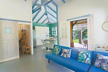 Maison de vacances pour 4 personnes, avec vue et jardin, animaux acceptés en Martinique