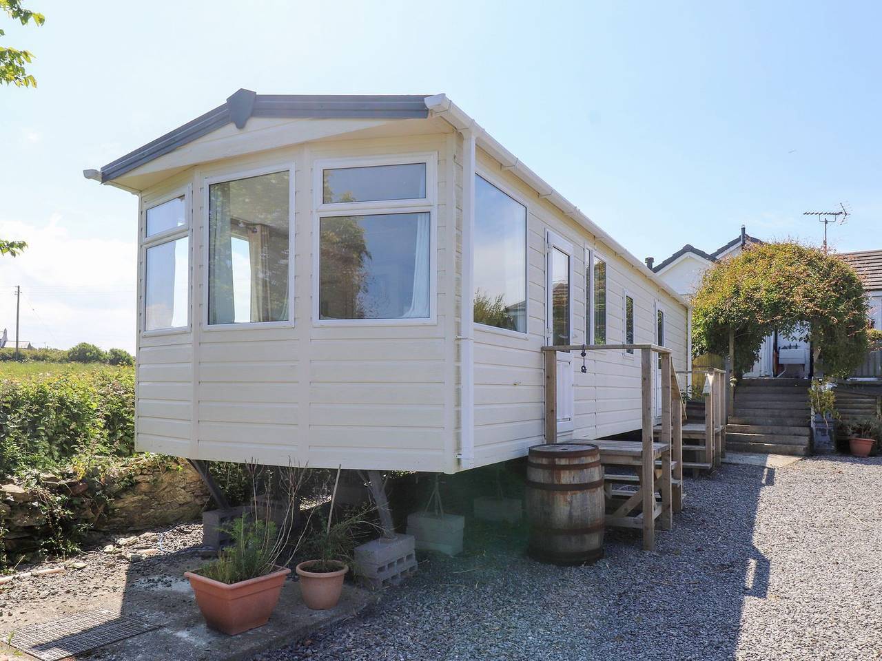 The Lodge Caravan Rental in Isle of Anglesey