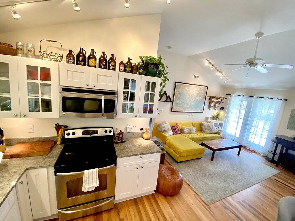 Incredible fenced in dog friendly cottage in downtown Brevard with hot tub! in Brevard, Transylvania County