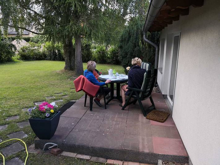 Ferienhaus für 4 Personen, mit Terrasse und Garten