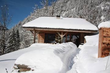 Chalet pour 8 personnes, avec balcon à Abondance