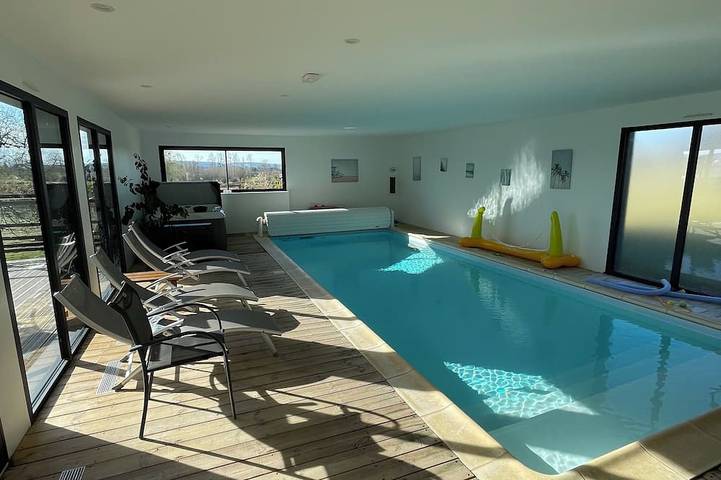 Gîte pour 5 personnes, avec jacuzzi et jardin à Saint-Martin-l'Hortier