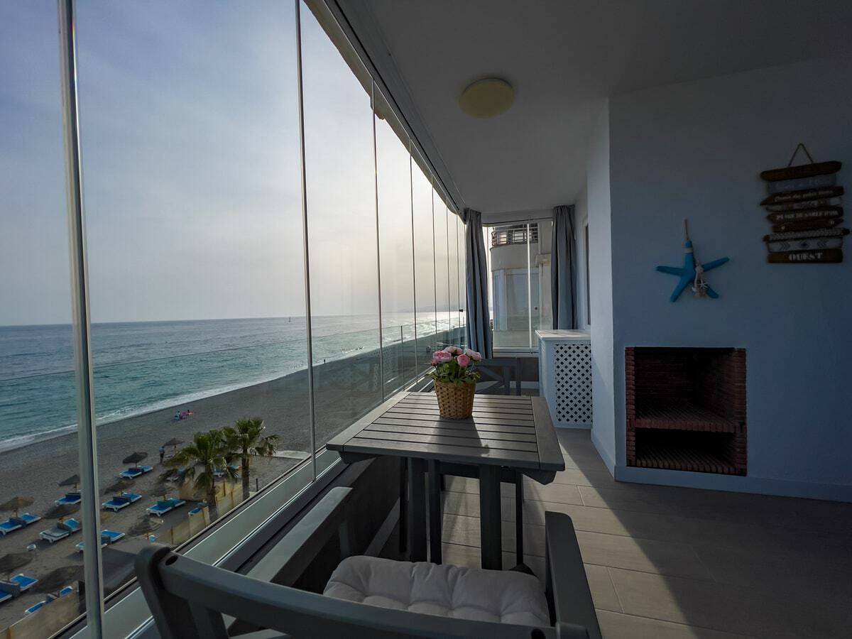 Ganze Wohnung, Ferienwohnung für 4 Personen mit Terrasse in Torrox Costa, Torrox