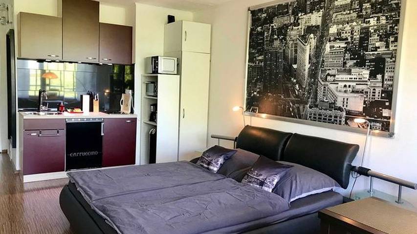 Ferienwohnung für 2 Personen, mit Balkon am Dieksee