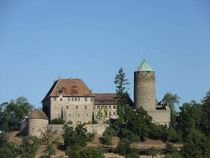 Apartamento vacacional de 3 dormitorios. in Colmberg, Romantische Straße