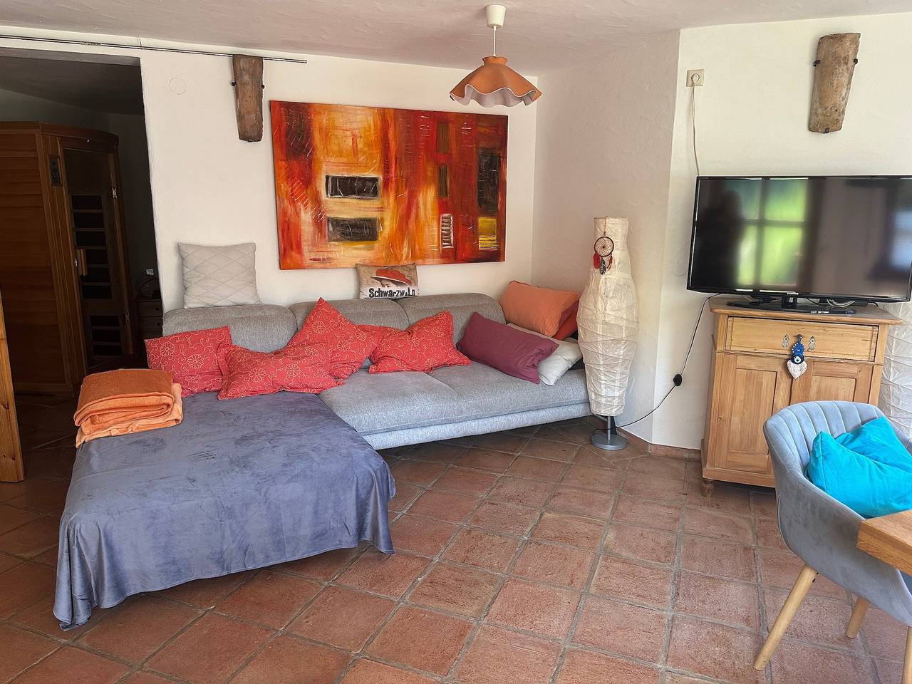 Ganze Wohnung, Apartment „Wusslers Bach-Idyll“ mit eigener Terrasse, Garten und Wlan in Gengenbach, Kinzigtal