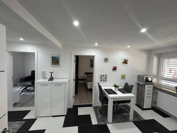 Appartement entier, Appartement 'Gani' avec terrasse privée et Wi-Fi in Kißlegg, Region Bodensee-Oberschwaben