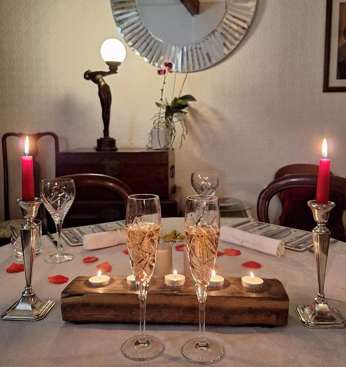 Location de vacances pour 4 personnes, avec vue et jardin à Tourouzelle