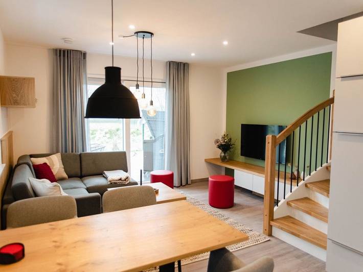 Ganze Ferienwohnung, Küsten Apartments Tannenhausen - Ferienhaushälfte Straßenseite in Hundestrand (Aurich), Aurich