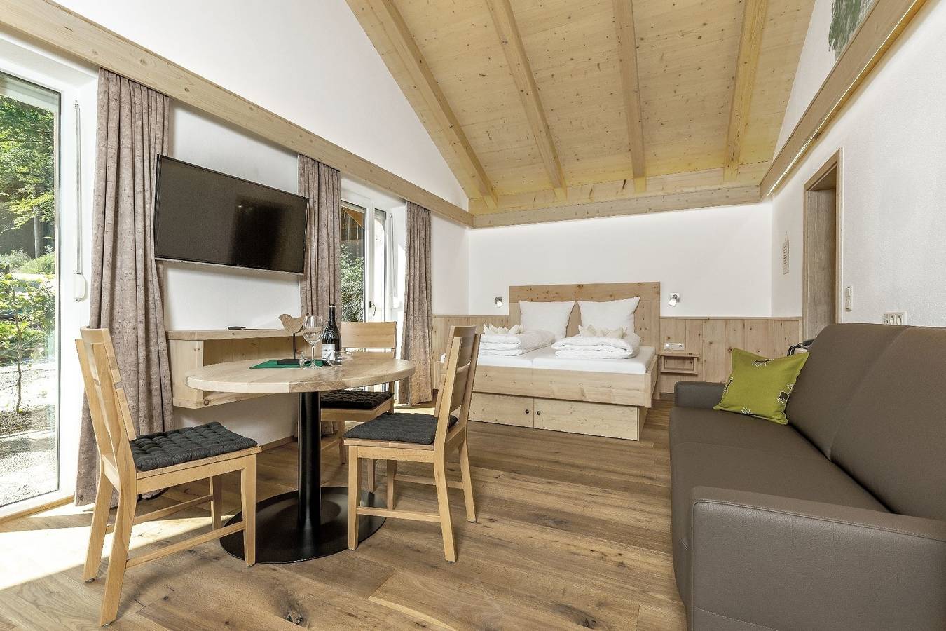Ganze Ferienwohnung, Bayern Chalets Wellness-Appartement in Ainring, Rupertiwinkel