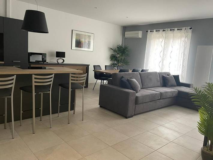Maison de vacances pour 6 personnes, avec jardin