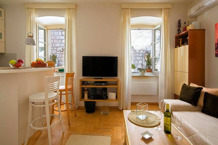 Appartement de vacances pour 3 personnes, avec vue et jardin - 1