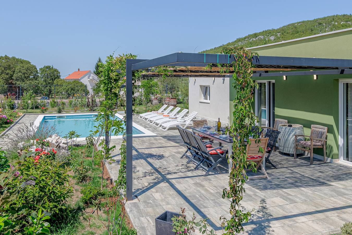 Villa für 8 Personen mit Terrasse in Imotski, Makarska Riviera