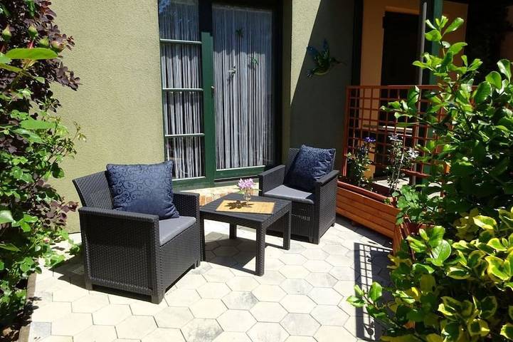 Ferienwohnung für 4 Personen, mit Garten