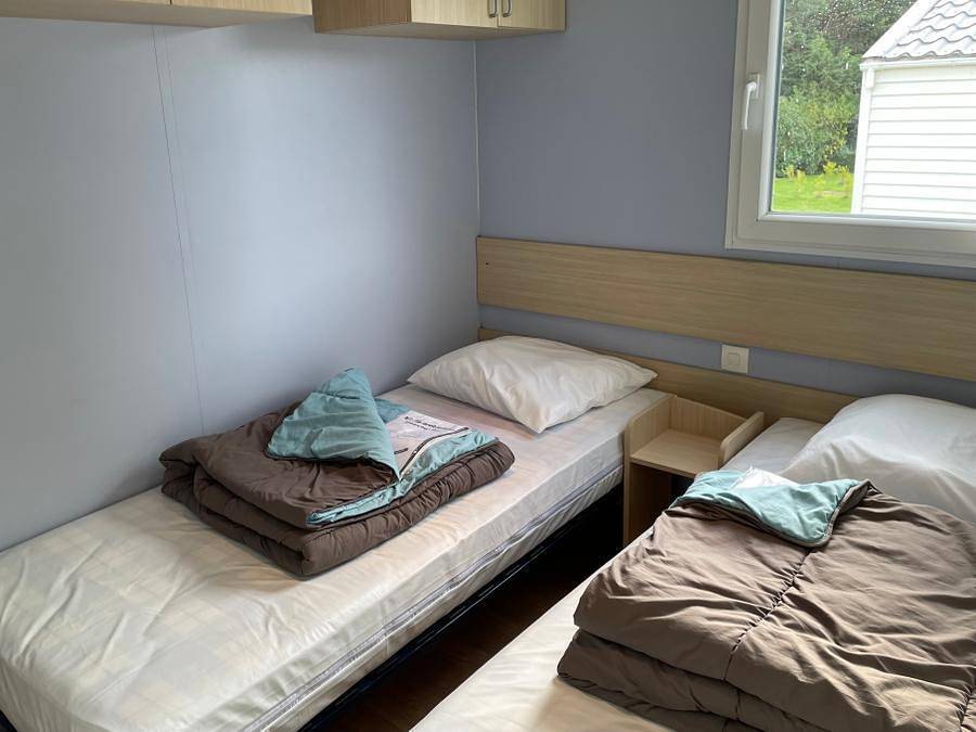 Camping du Val - Mobilhome 4 personnes - Pacifique Terrasse Bâchée in Erquy, Côte d’Émeraude