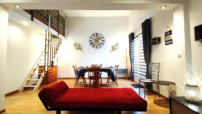 Gîte pour 5 personnes, avec jacuzzi ainsi que terrasse et sauna, animaux acceptés à Saint-Pierre (Bas-Rhin)