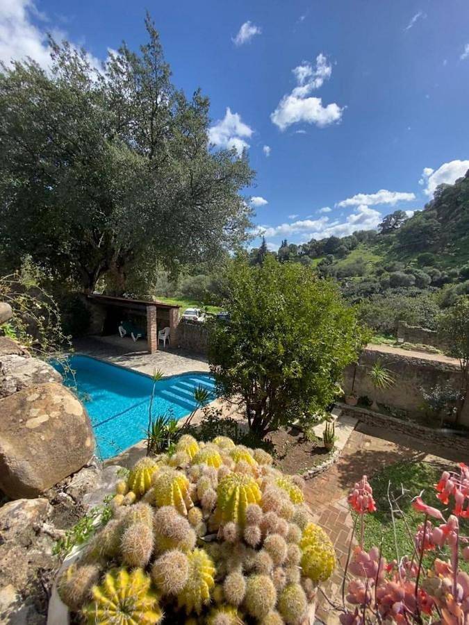 Casa rural para 10 personas, con vistas además de piscina y jardín en Campo de Gibraltar - 4