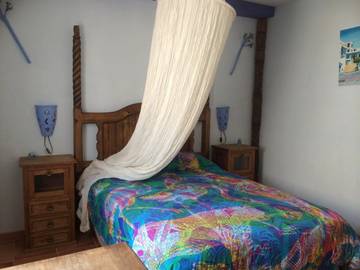 Gîte pour 4 personnes, avec vue et terrasse, animaux acceptés dans La Isleta del Moro