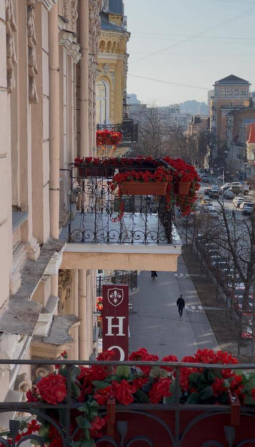 Hotel dla 2 osób, z balkon i widok, zwierzęta dozwolone w Kijów