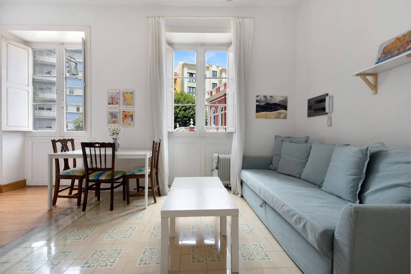 Ganze Wohnung, Ferienwohnung 'La Casita Verde' mit Gemeinschaftsterrasse und Wlan in La Orotava, Teneriffa Nord