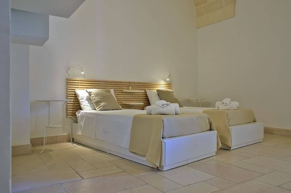 Masseria Mattiani siebzehnten Jahrhundert in Salento (Apulien - Italien) in Campi Salentina, Lecce Provinz