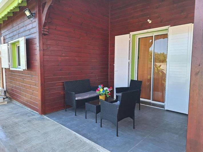 Maison de vacances pour 3 personnes, avec terrasse
