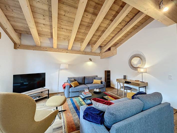 Gîte pour 8 personnes, avec balcon à Combloux - 4