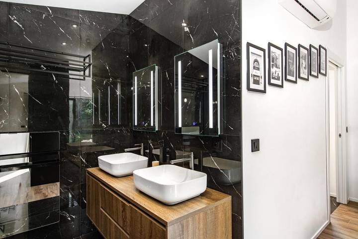 Location de vacances pour 3 personnes, avec vue et jardin à Sainte-Agnès - 3