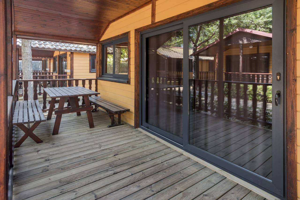 Maison de vacances pour 6 personnes avec piscine in Els Pins Blanes, Blanes