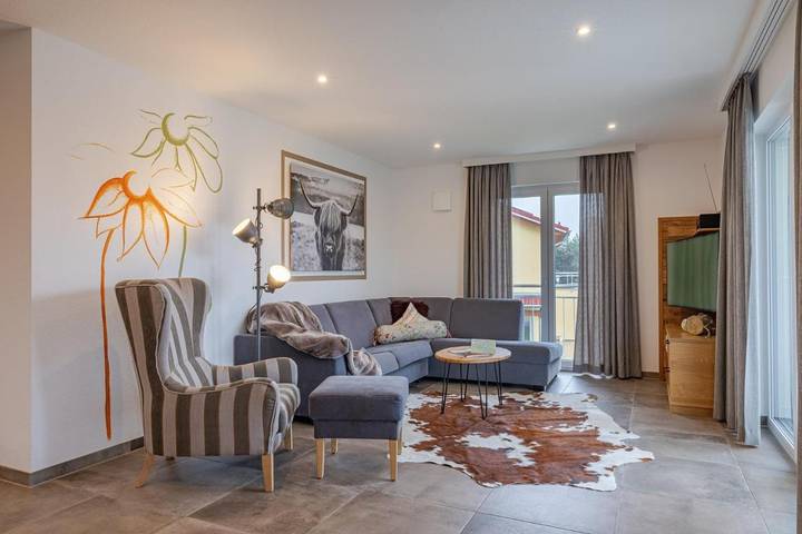 Ferienwohnung für 4 Personen, mit Ausblick und Sauna sowie Garten in Salem - 3