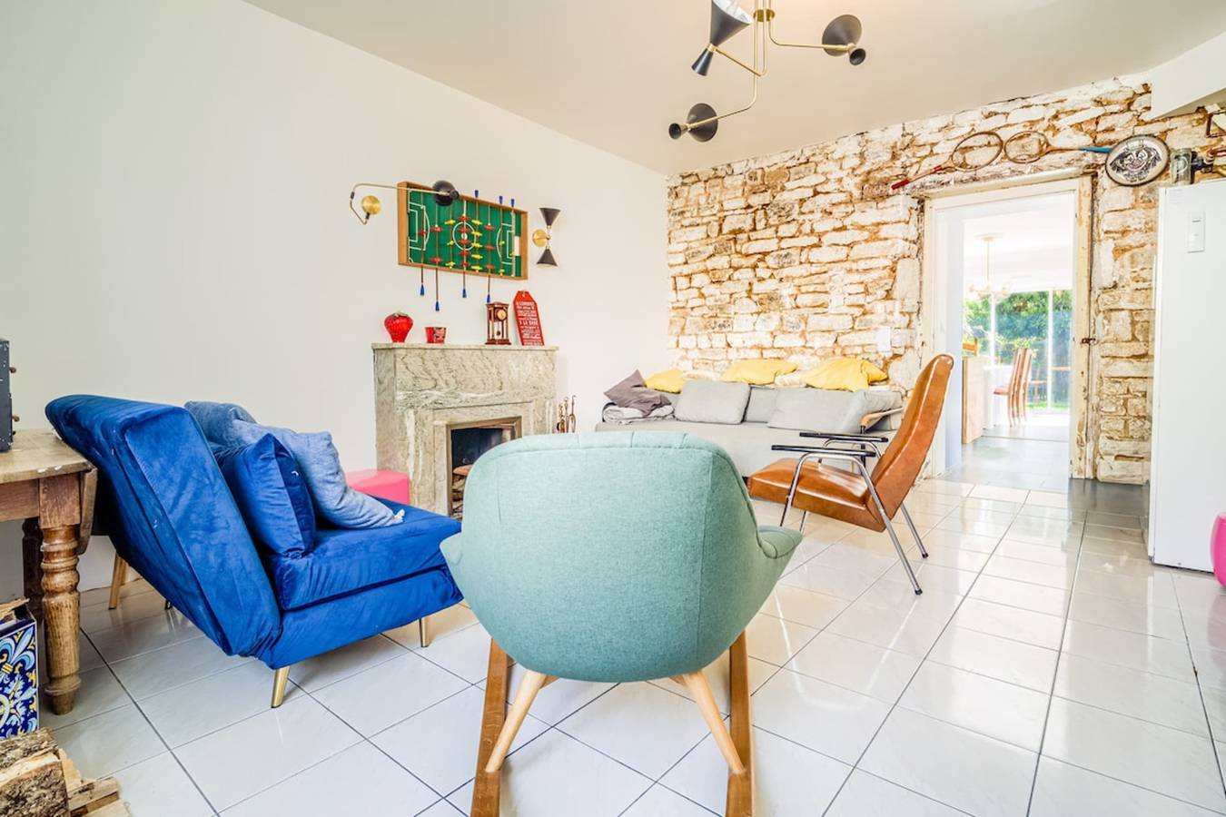 Maison spacieuse cœur de ville avec spa & cheminée in Lorient, Côte des Mégalithes