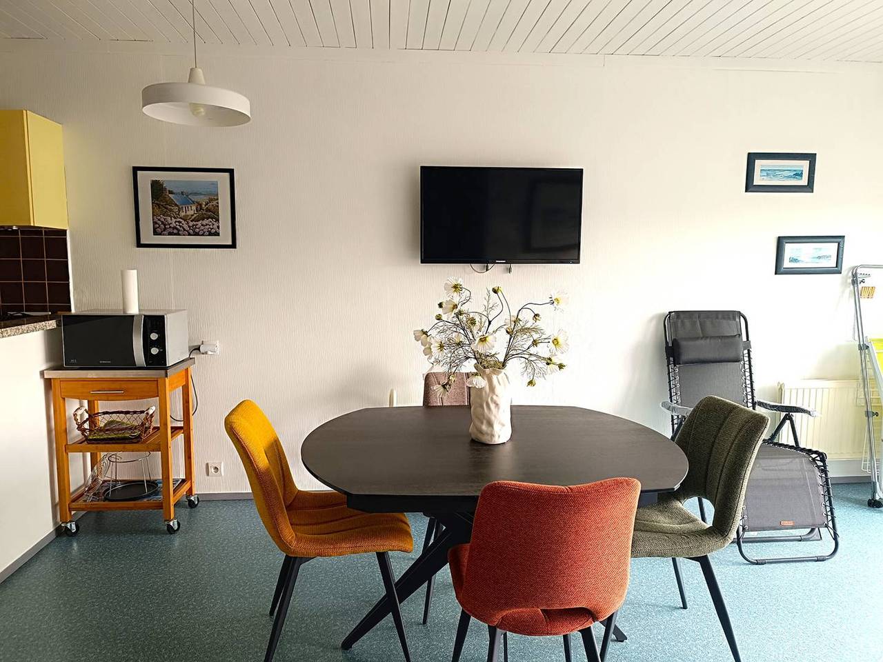 Ganze Wohnung, Schöne Wohnung mit Terrasse, Privatparkplatz und Meerblick in Perros-Guirec in Perros-Guirec, Rosa Granitküste