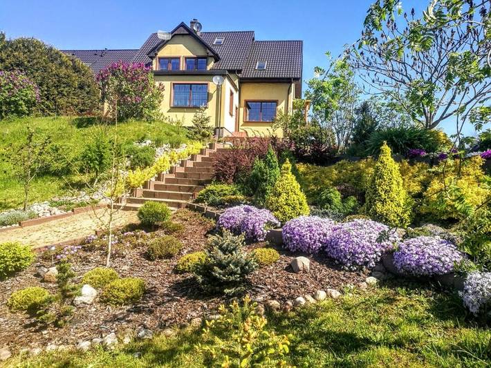 Maison d’hôte pour 3 personnes, avec Terrasse et Jardin ainsi que Vue sur le lac et Vue en Pologne - 4