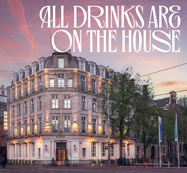 Hotel voor 2 personen, met terras in Amsterdam