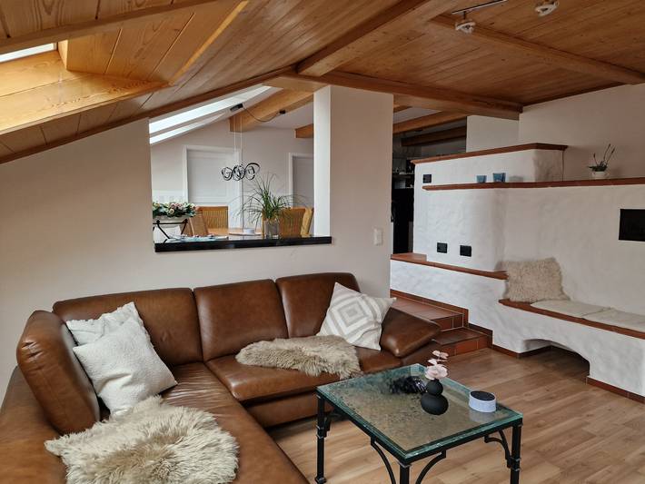 Ferienwohnung für 2 Personen, mit Balkon und Ausblick