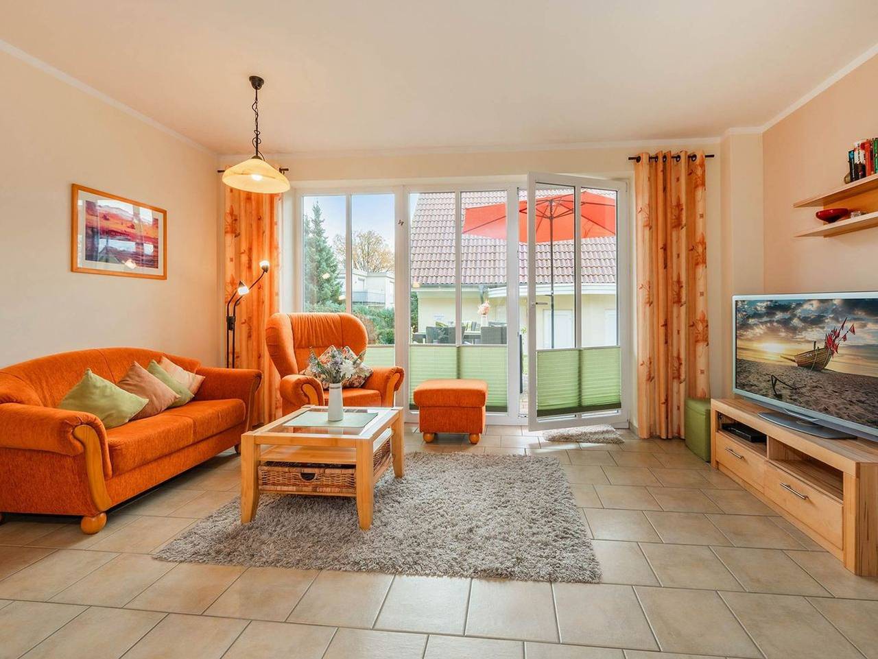 Ferienhaus Sunshine - "Ferienhaus Sunshine" - Kamin und Infrarot-Sauna in Gothensee, Korswandt