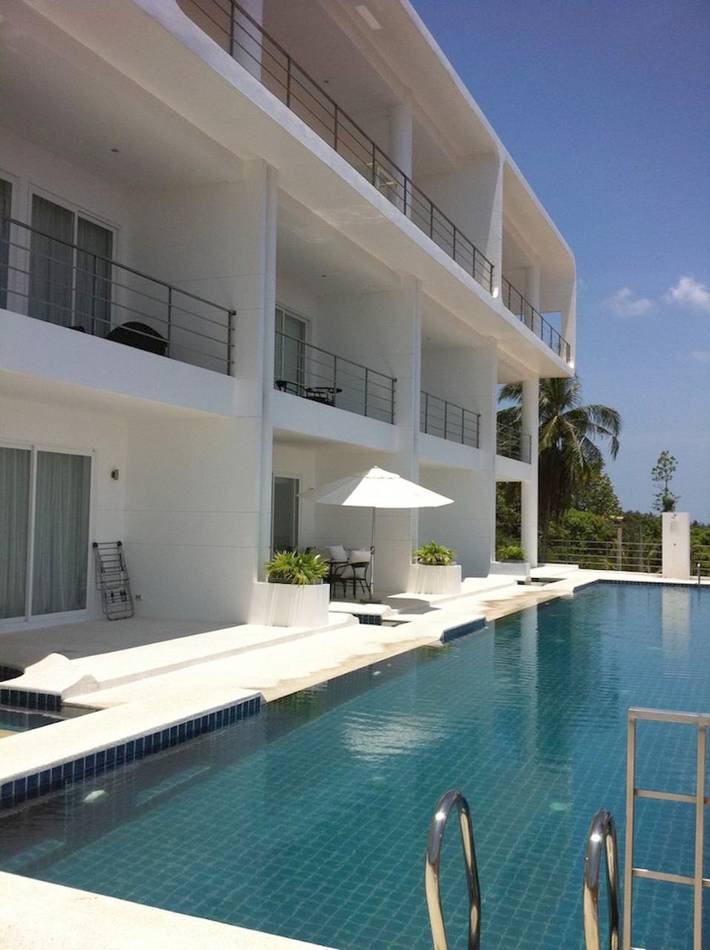 Apartamento para 7 personas, con piscina además de vistas y terraza en Koh Samui