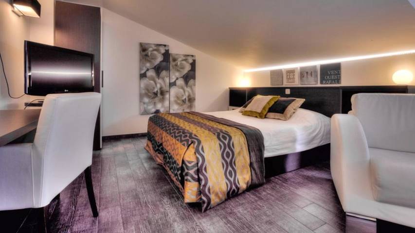 Appart’hôtel pour 2 personnes, avec jardin