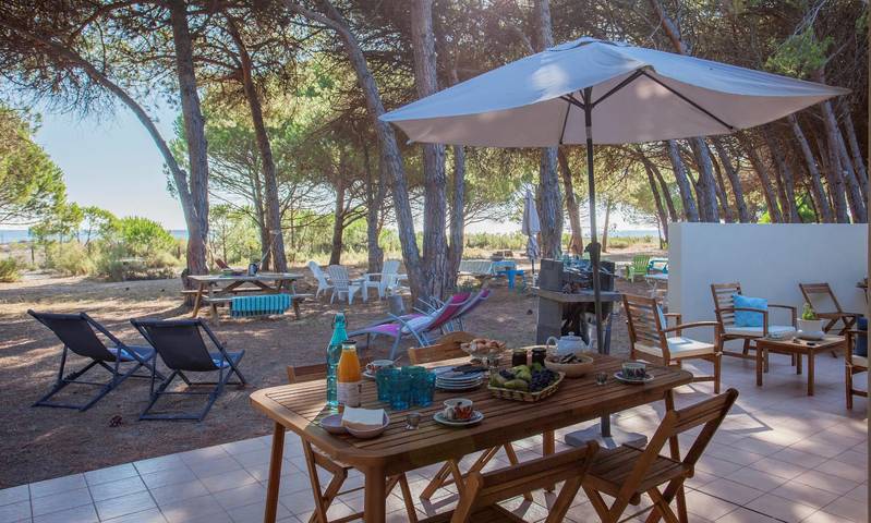 Gîte pour 4 personnes, avec Terrasse ainsi que Jardin et Vue à Sorbo-Ocagnano