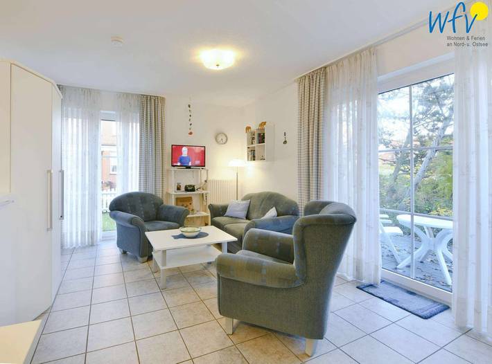 Ferienwohnung für 2 Personen, mit Terrasse auf Juist - 2