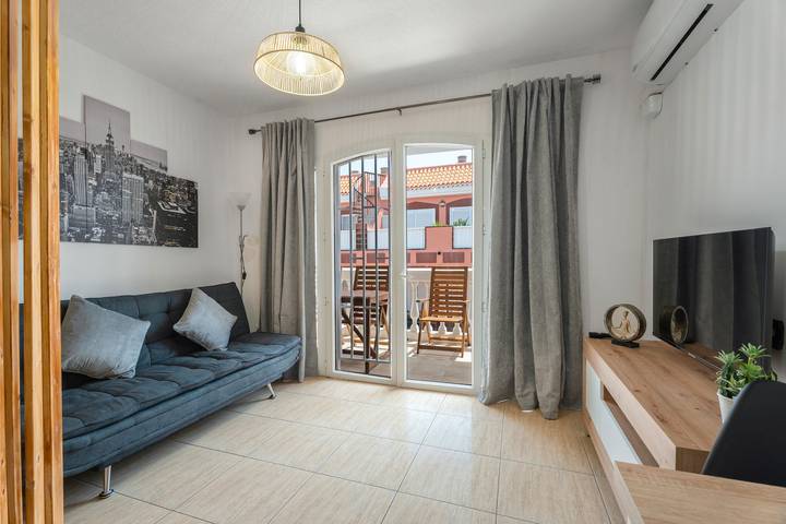 Apartamento estúdio para 3 pessoas, com jardim - 1