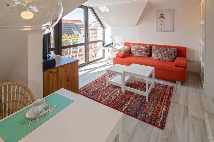 Ferienwohnung für 3 Personen, mit Balkon in Norddeich