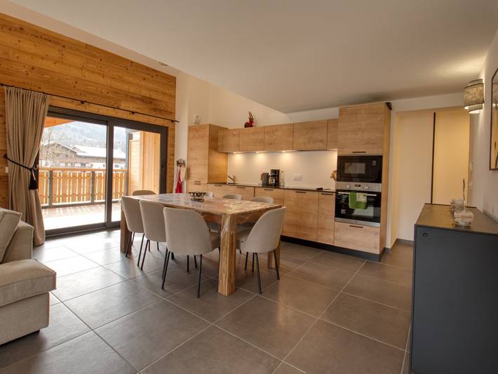 Appartement entier, Bel appartement neuf 8 pers, Samoëns, près village, Wifi inclus in Samoëns, Région de Bonneville