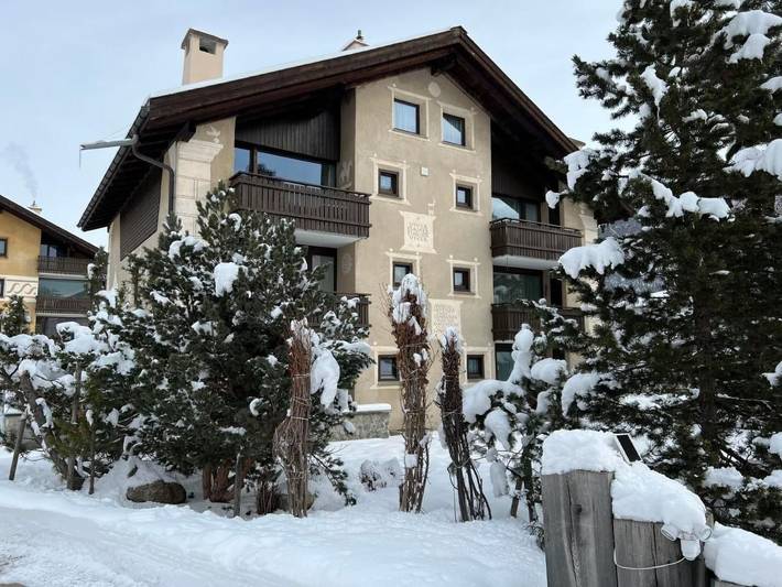 Ferienwohnung für 5 Personen, mit Balkon und Ausblick in Bever - 3